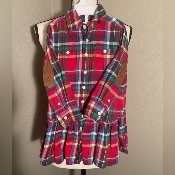 Toddler plaid swing dress - Picture 1 of 7